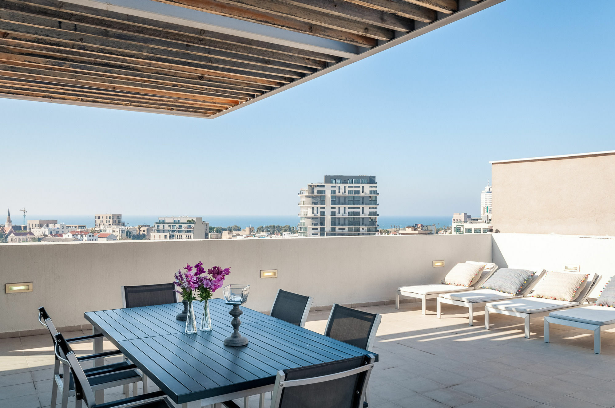 Abarbanel St Incredible Penthouse Daire Tel Aviv Dış mekan fotoğraf